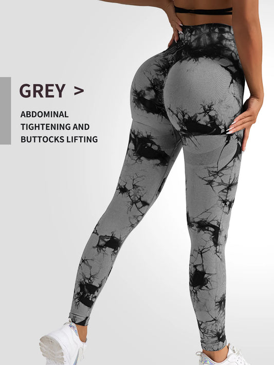 Lifting Tie Dye Yoga Leggings