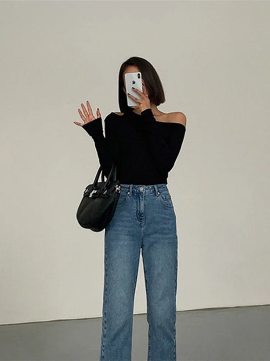 Women's Off-shoulder T-shirt